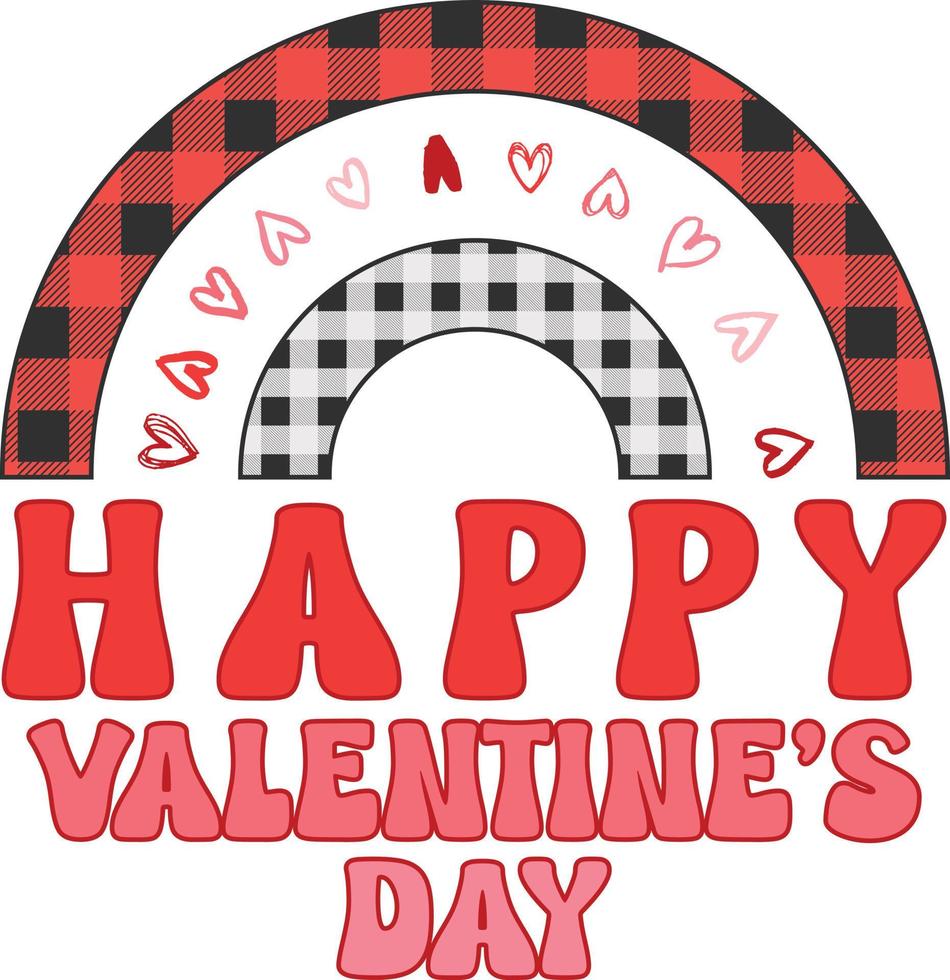 Valentines Day Sublimation Design vector