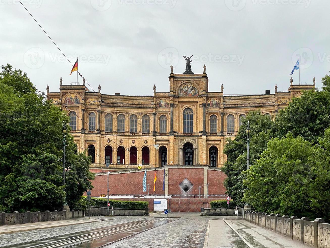 Maximilianeum - seat of the Bavarian State Parliament in Munich, Bavaria, Germany. photo