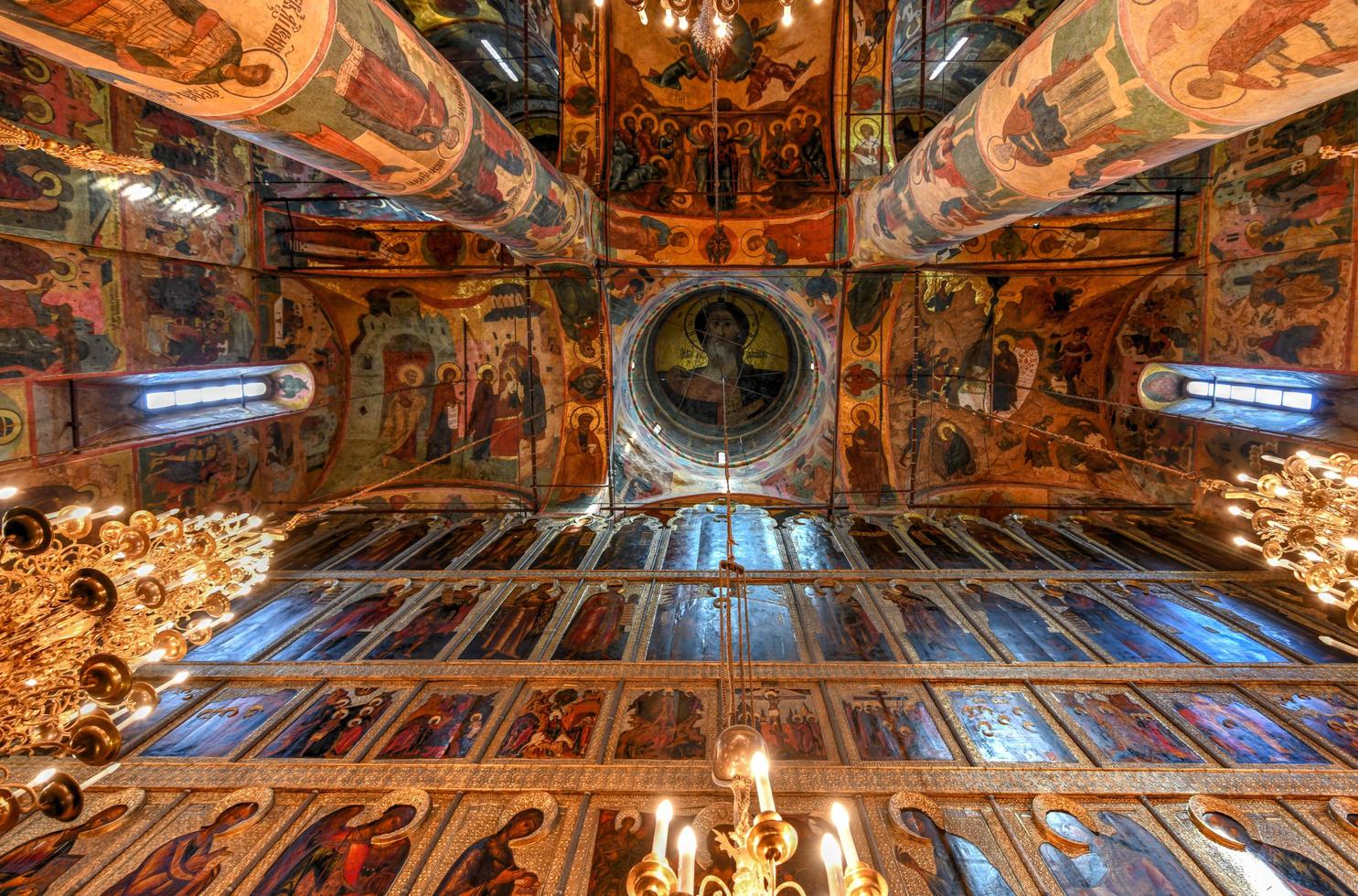 Moscow, Russia - June 27, 2018 -  Cathedral of the Dormition in Cathedral Square in Moscow, Russia. photo