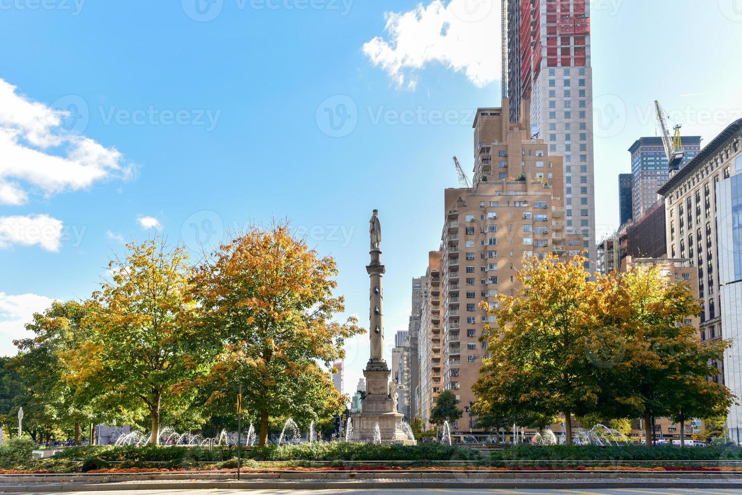 Columbus Circle in Manhattan which was completed in 1905 and renovated a century later. photo