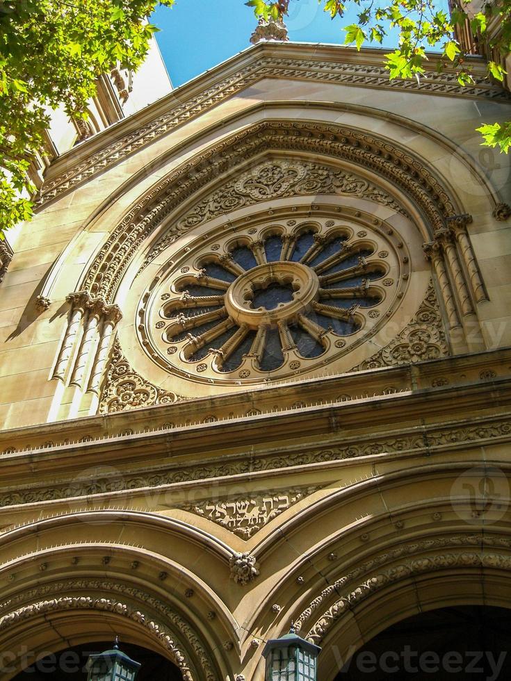 The Great Synagogue in Sydney, Australia, the most beautiful Synagogue in Australia and home to estimated population of120,000-150,000 Jewish-Australian people. photo