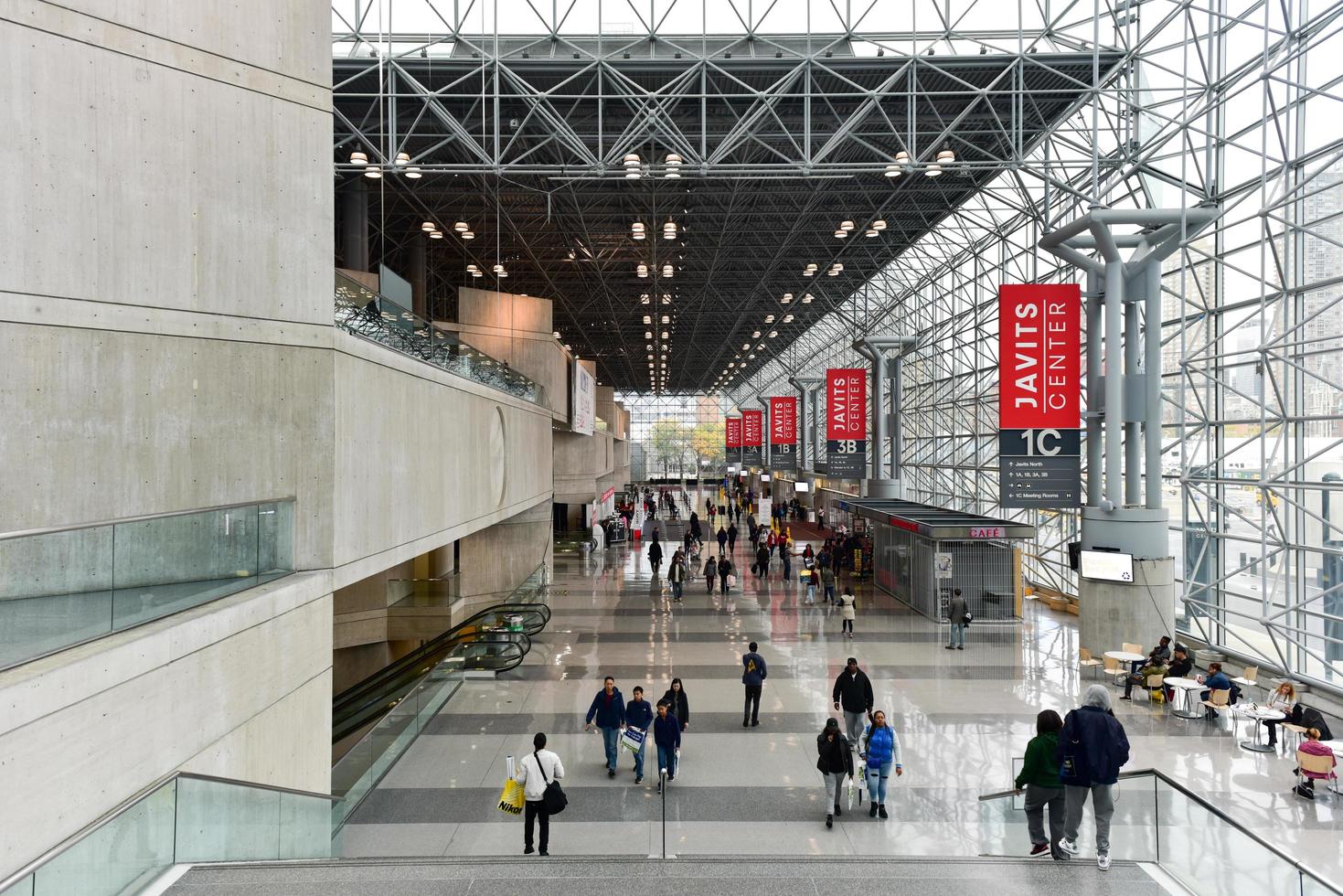 ciudad de nueva york - 22 de octubre de 2016 - jacob k. centro de convenciones javits en la ciudad de nueva york. foto