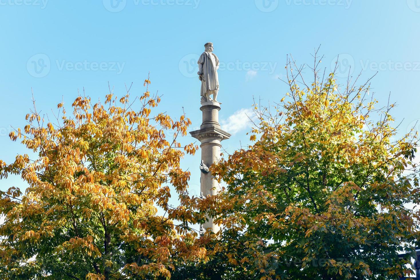 Columbus Circle in Manhattan which was completed in 1905 and renovated a century later. photo