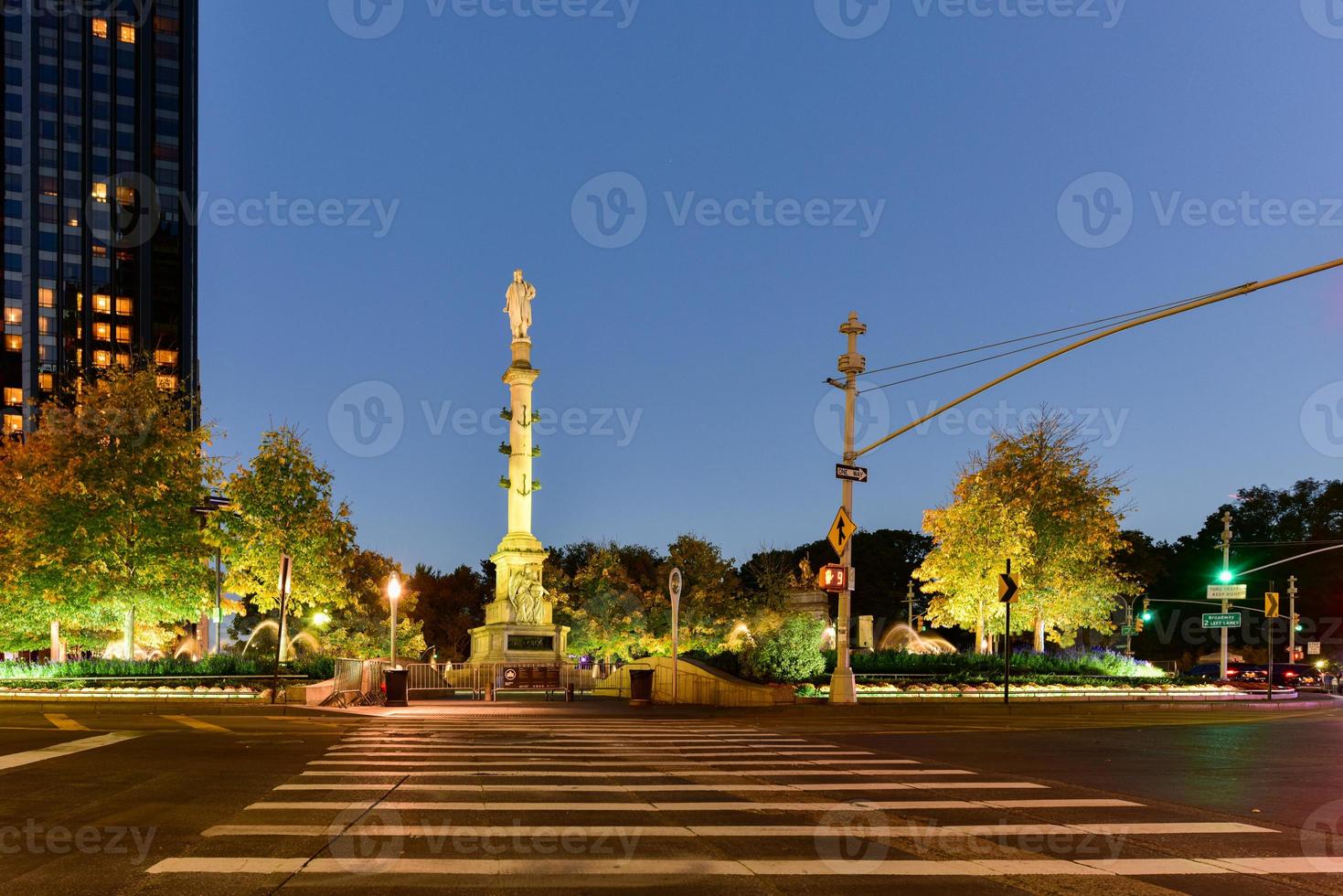 Columbus Circle in Manhattan which was completed in 1905 and renovated a century later. photo