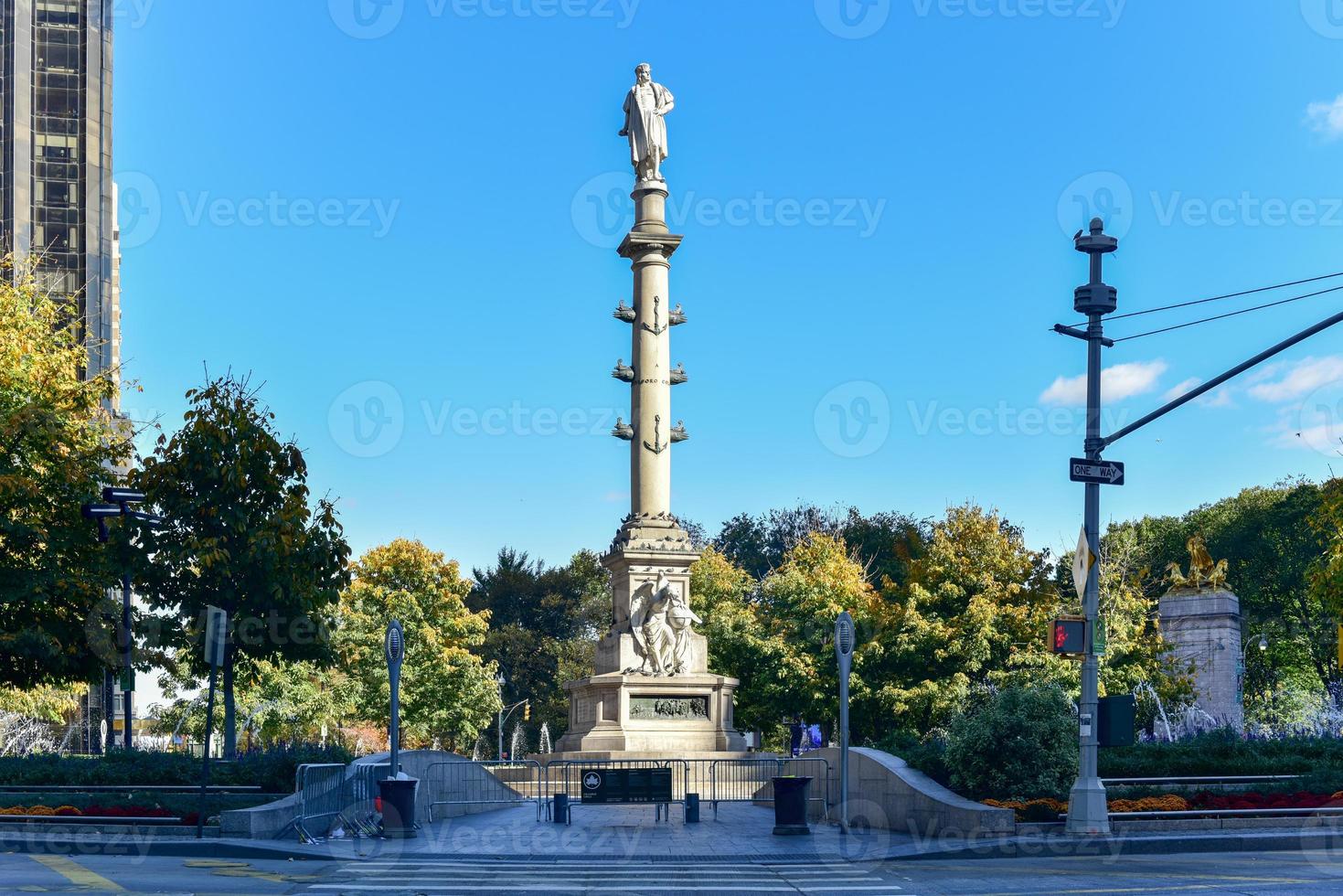 Columbus Circle in Manhattan which was completed in 1905 and renovated a century later. photo