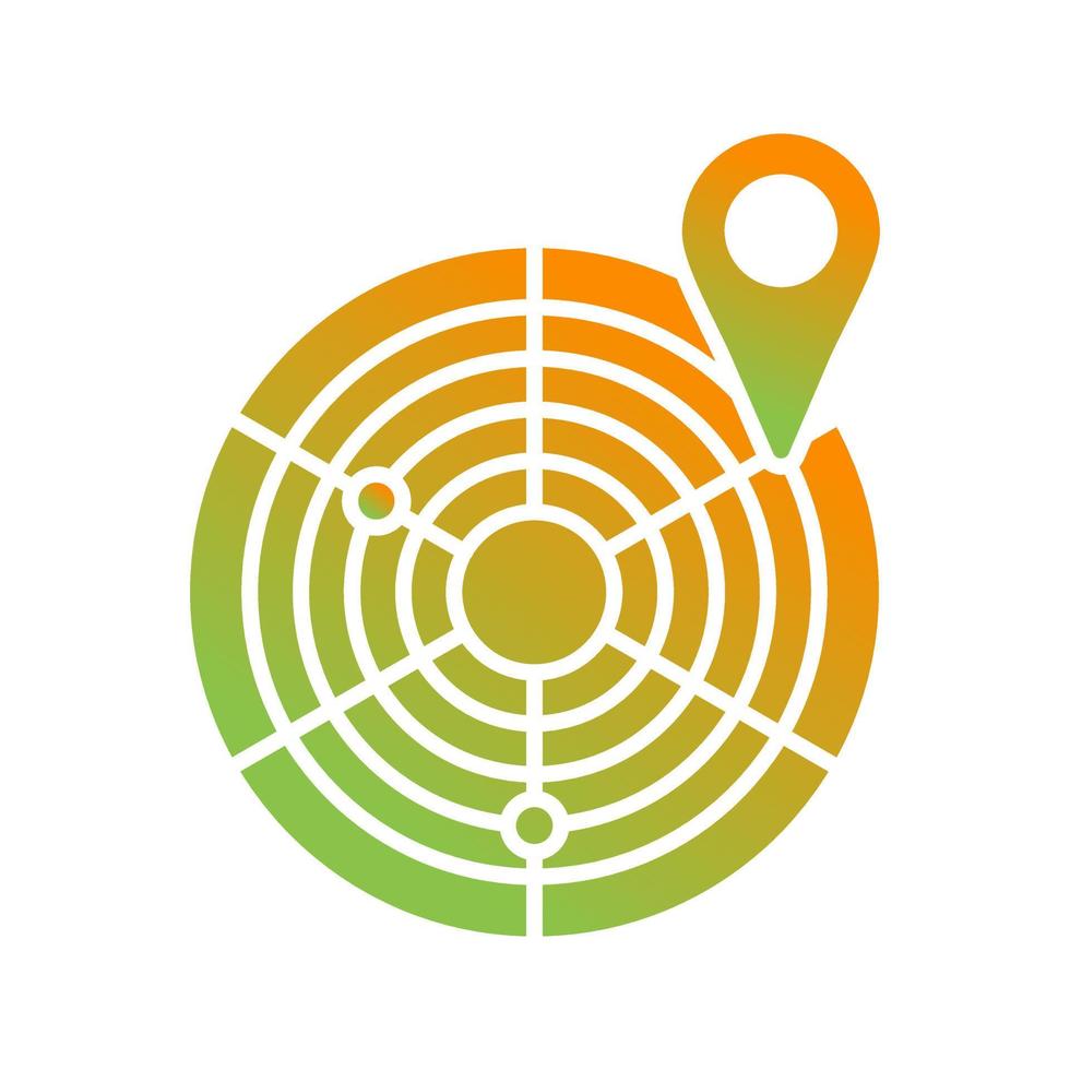 Radar Vector Icon