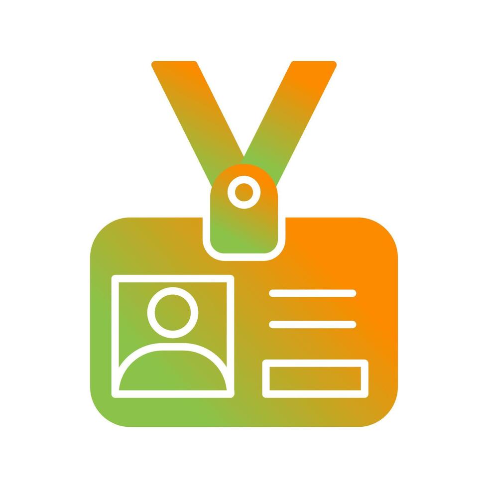 Id Card Vector Icon