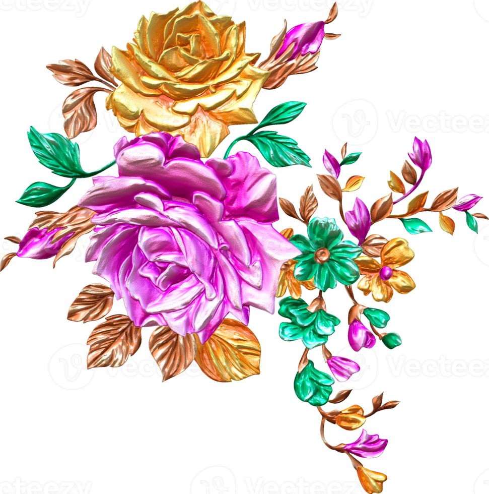 Free patrón floral pintado al óleo digital, diseño de flores brillantes,  patrón de flores en relieve, pintura de flores brillantes, material de  flores textiles, ilustración de flores, diseño de flores decorativas  16649445