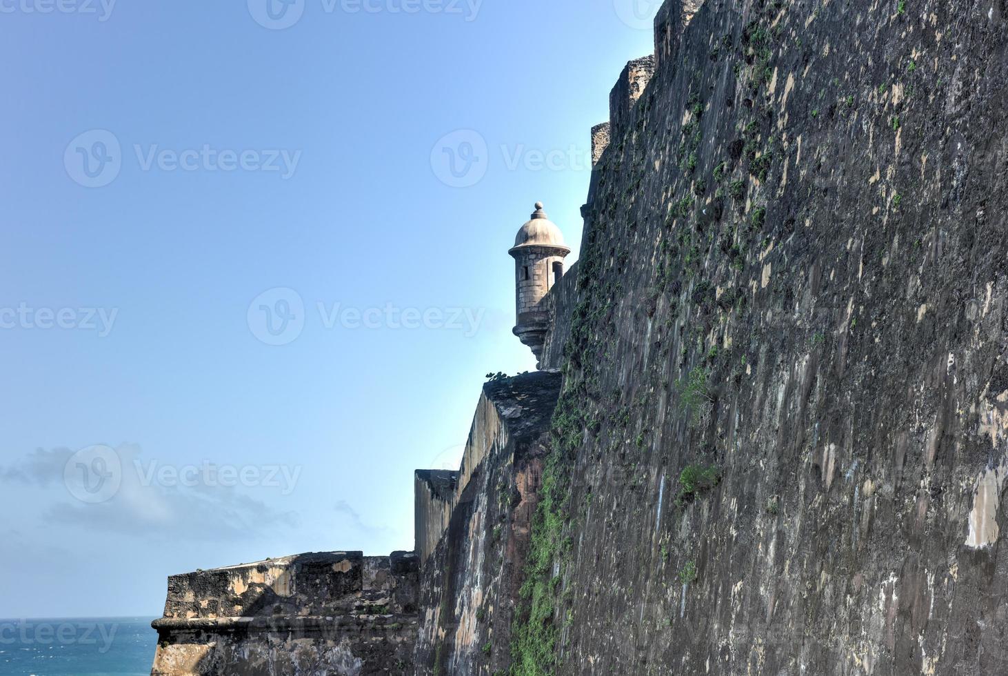 Castillo San Felipe del Morro also known as Fort San Felipe del Morro or Morro Castle. It is a 16th-century citadel located in San Juan, Puerto Rico. photo