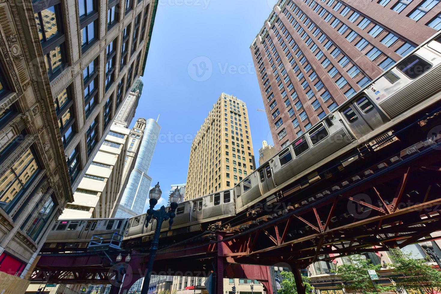 Chicago CTA Subway Loop photo
