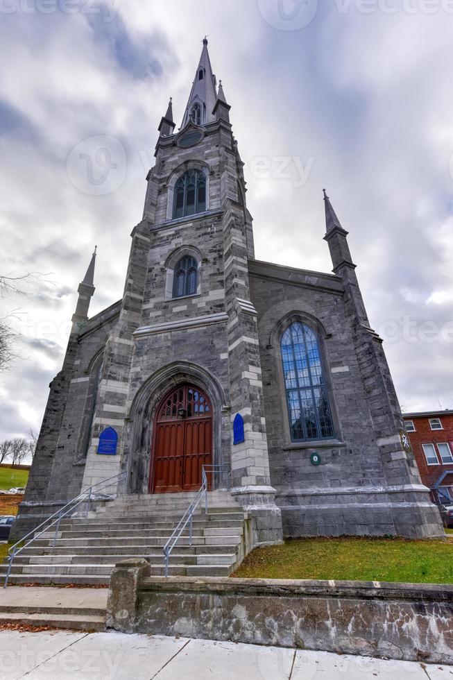 iglesia unida chalmers-wesley - ciudad de quebec, canadá foto