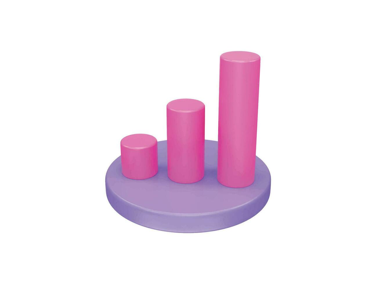 analyzing data concept with 3d vector icon cartoon minimal style