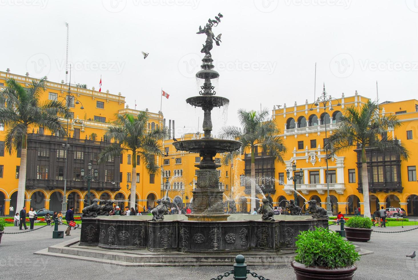 Plaza de Armas of Lima, Peru photo