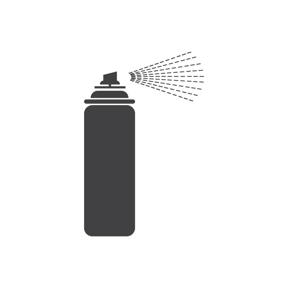 spray paint  vector illustration icon Logo Template design