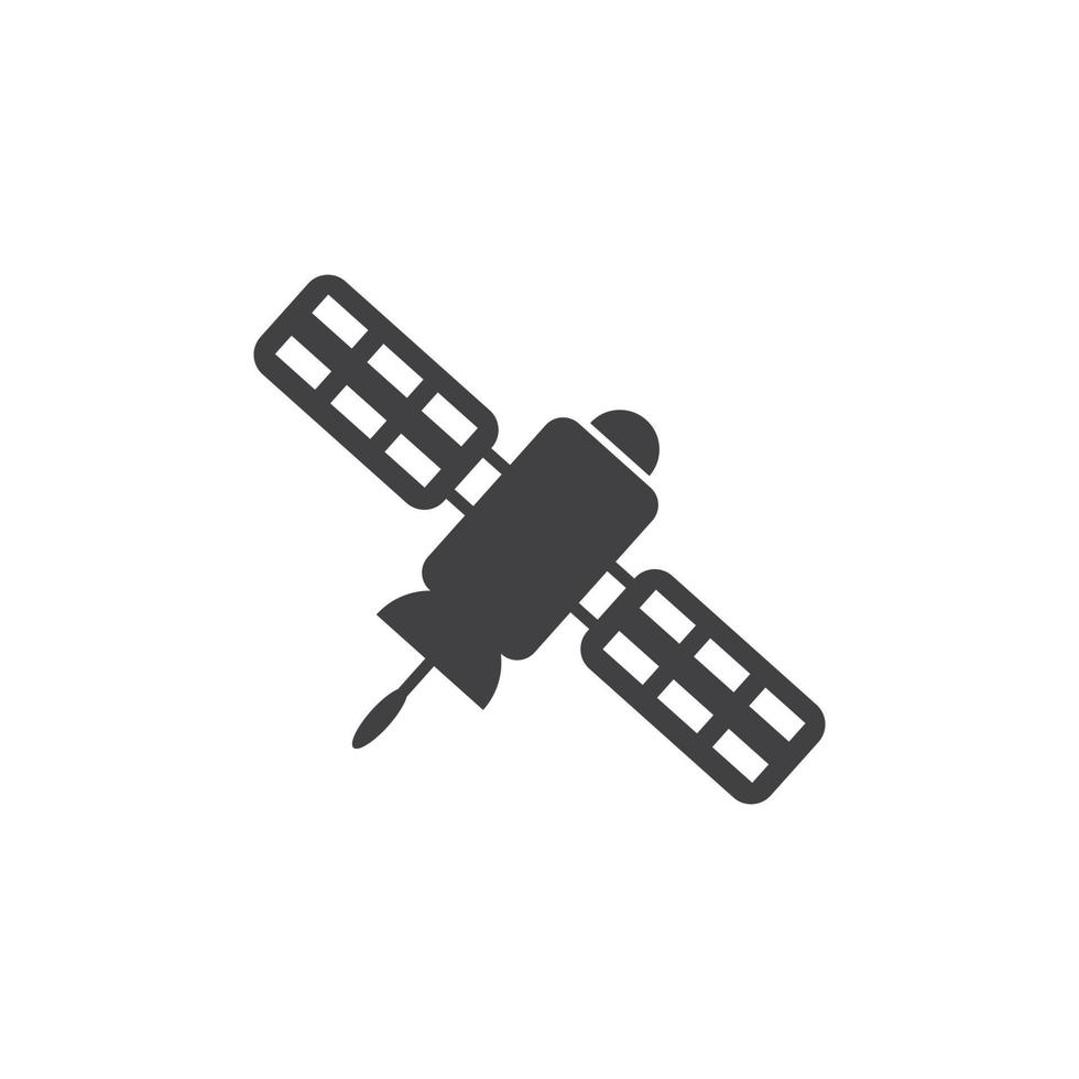 Satellite icon, transmission vector illustration