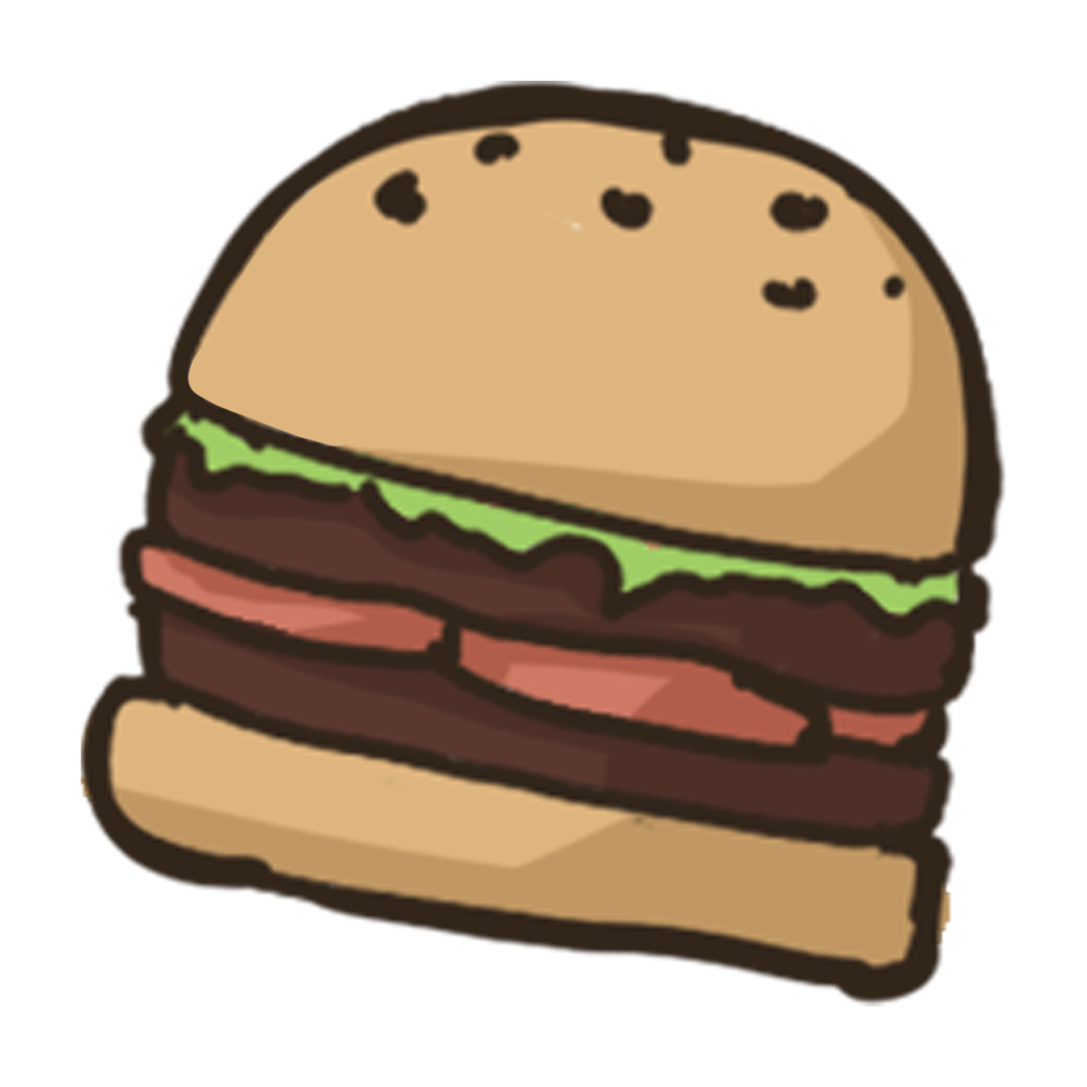 double patty burger png