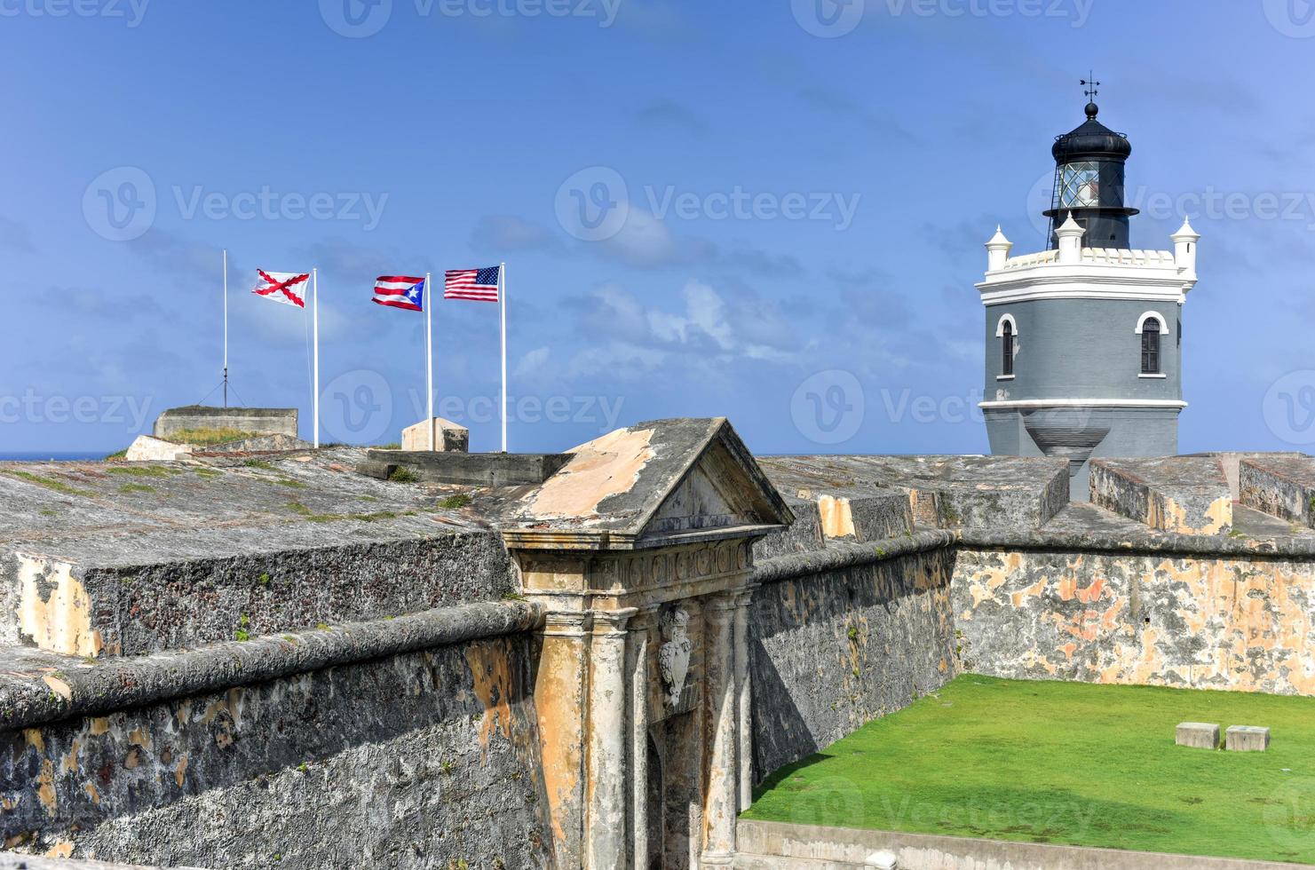 Castillo San Felipe del Morro also known as Fort San Felipe del Morro or Morro Castle. It is a 16th-century citadel located in San Juan, Puerto Rico. photo