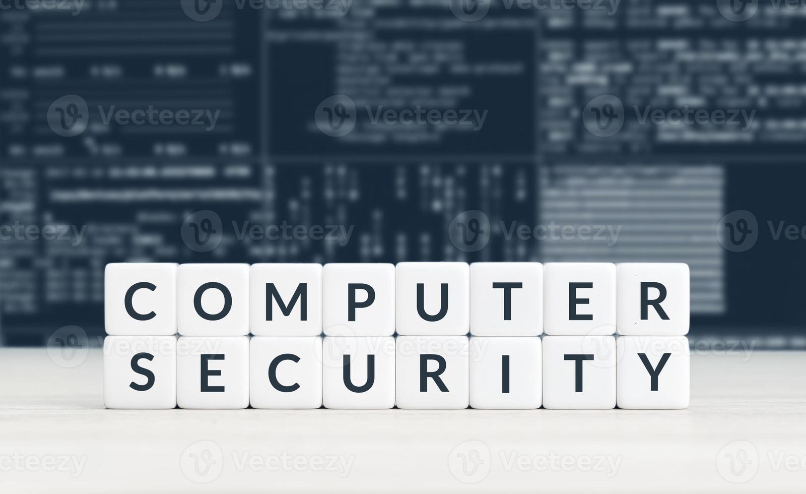 Computer security concept photo