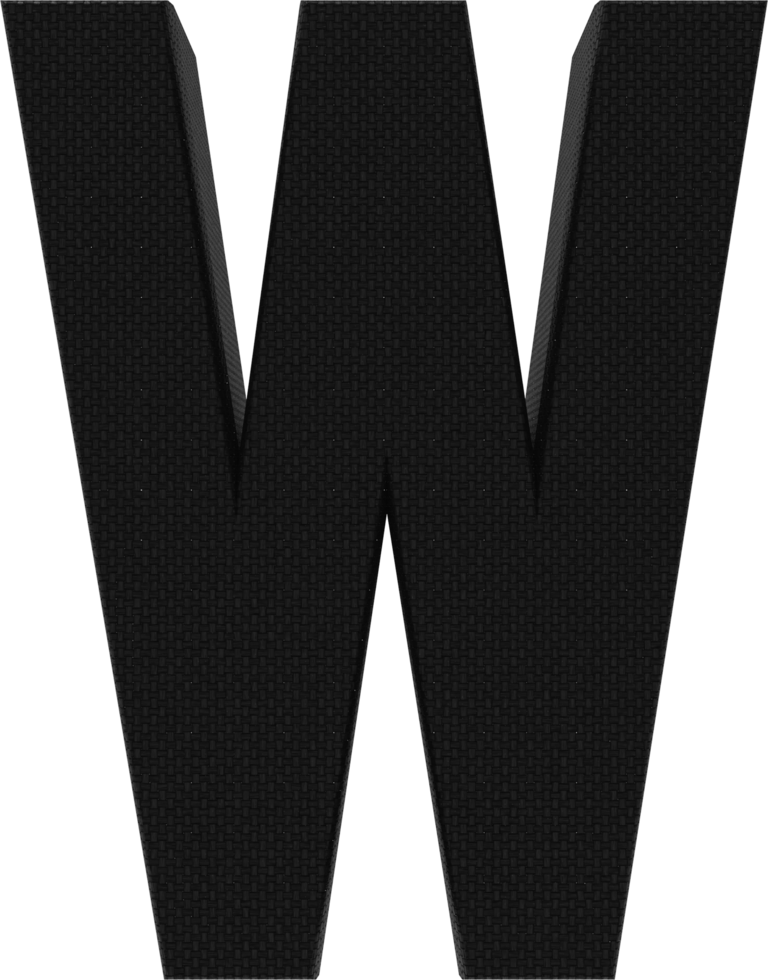 brev w nylon- väva 3d framställa png