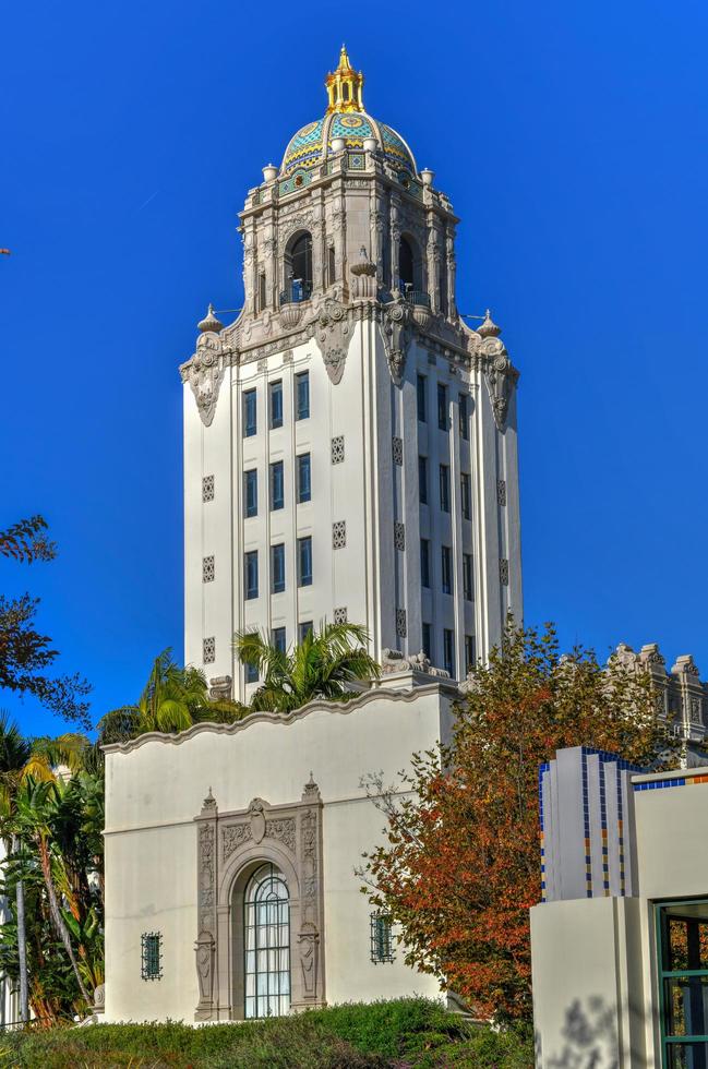 Beverly Hills City Hall in Southern California on a sunny day, 2022 photo