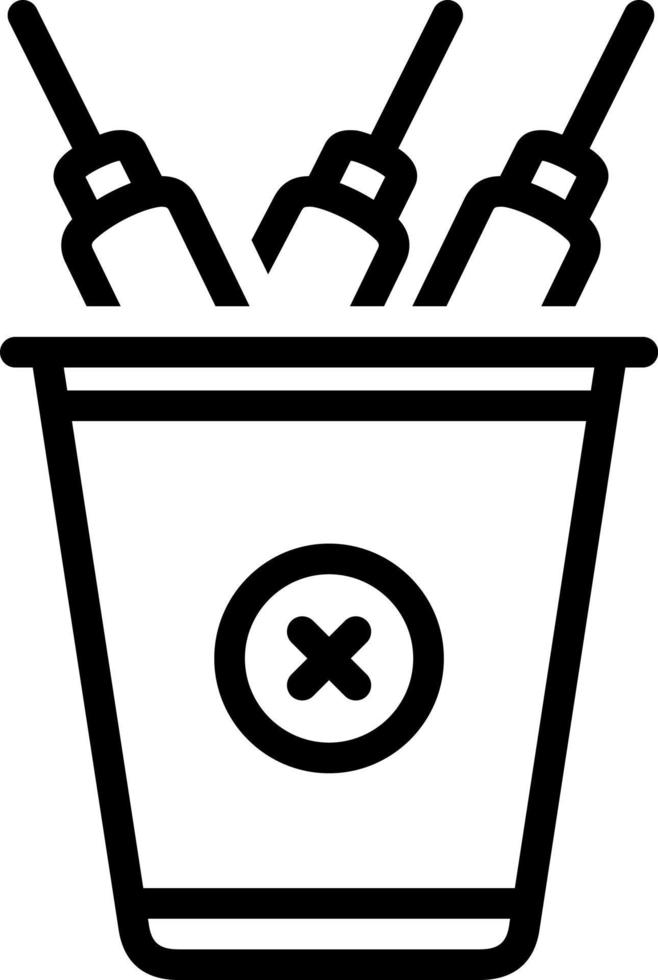 line icon for used vector