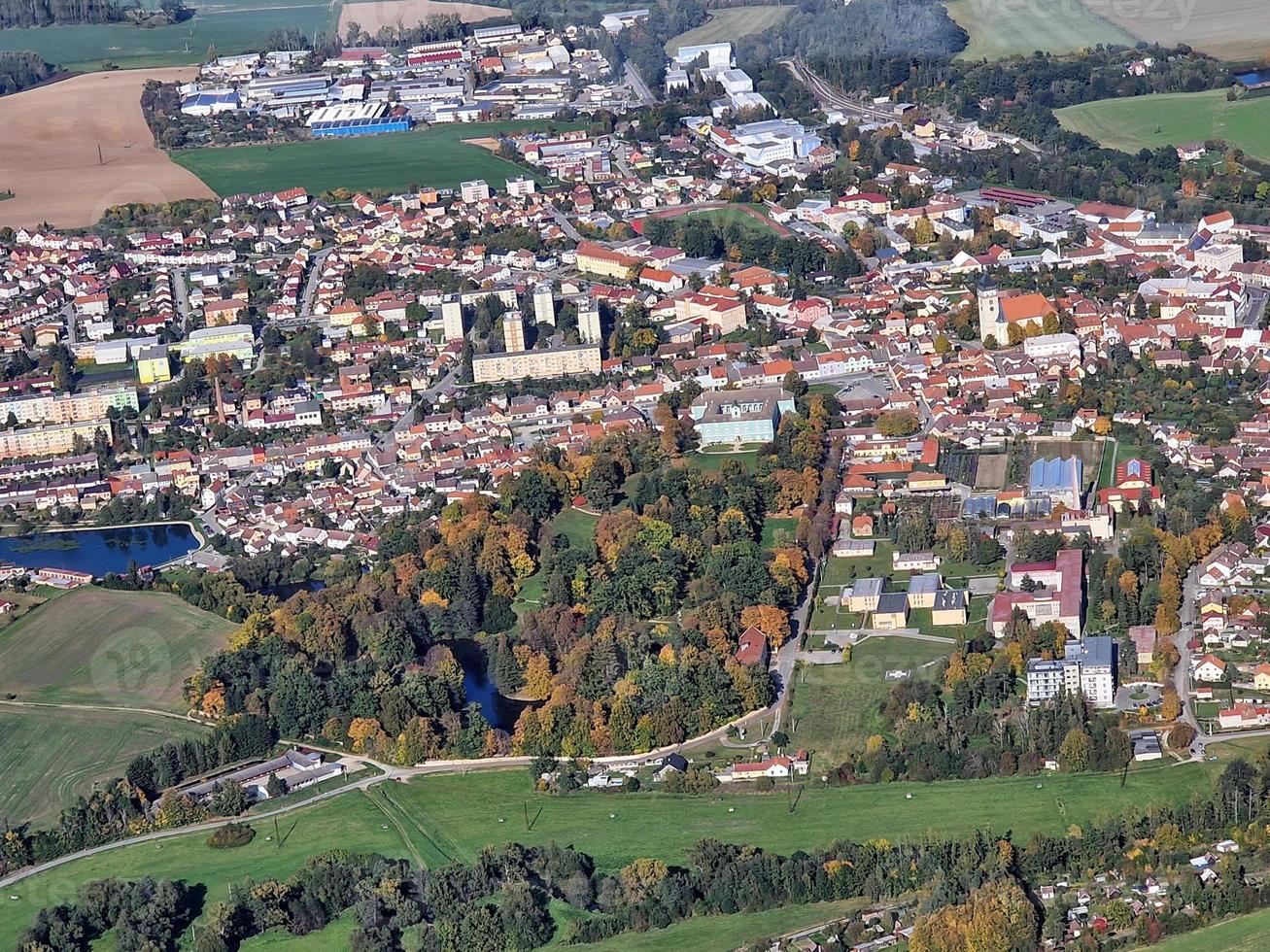 Town Dacice, South Bohemia, Czech republic photo