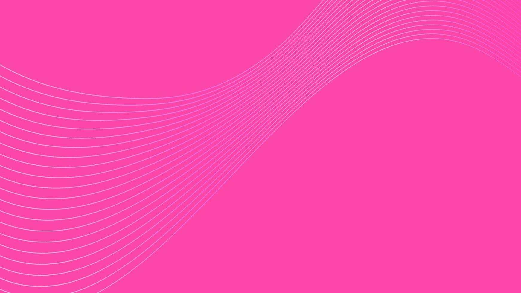Abstract pink geometric minimalism shape vector background