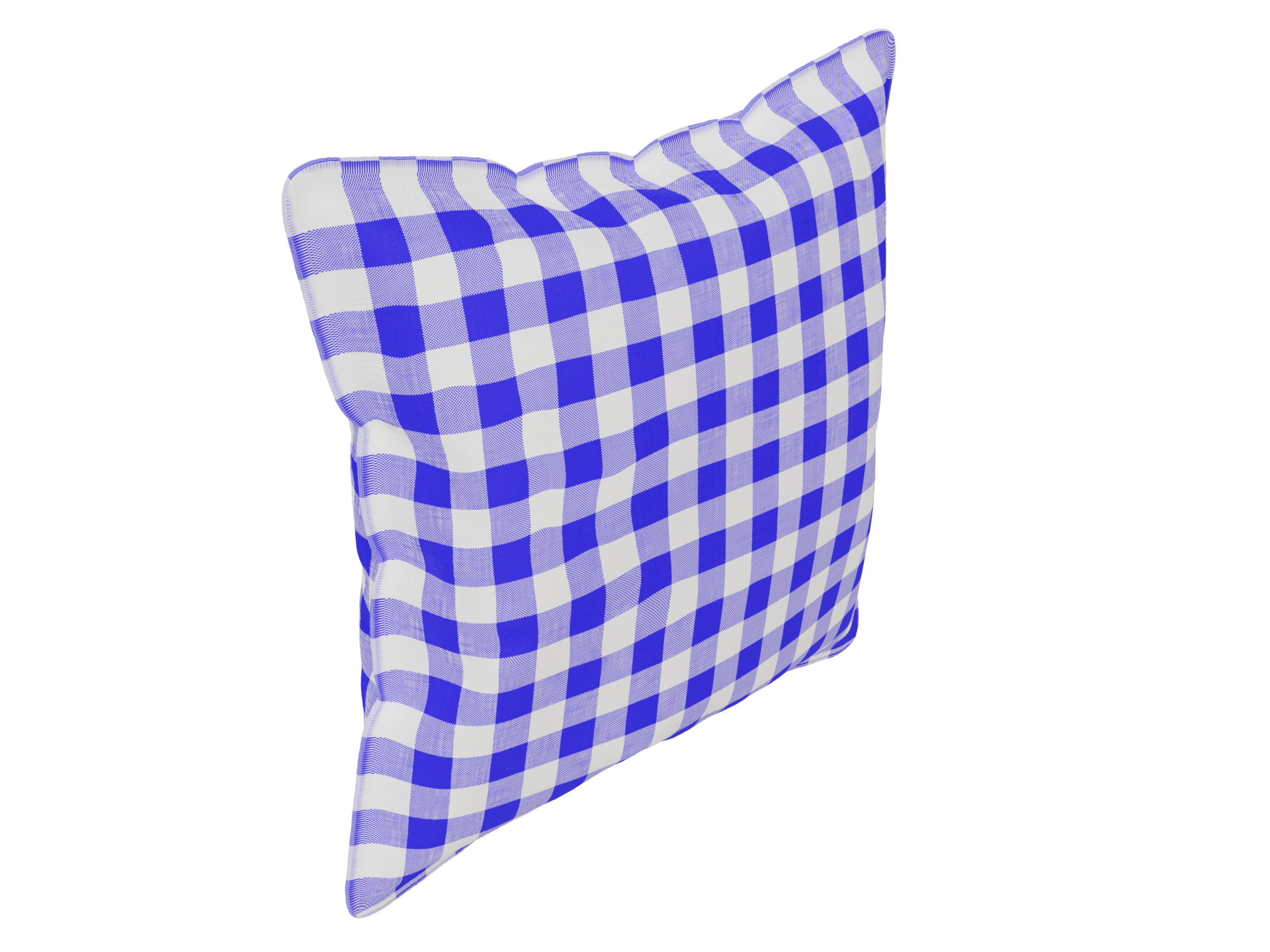 Checkered Realistic Pillow 3d Render 16653926 PNG checkered-realistic-pillow-3d-render-16653926-png