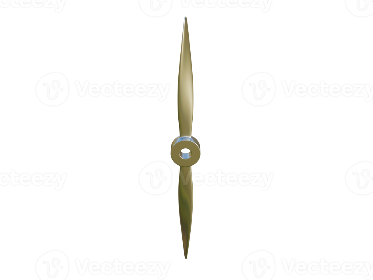Realistic modern propeller. 3d render. png