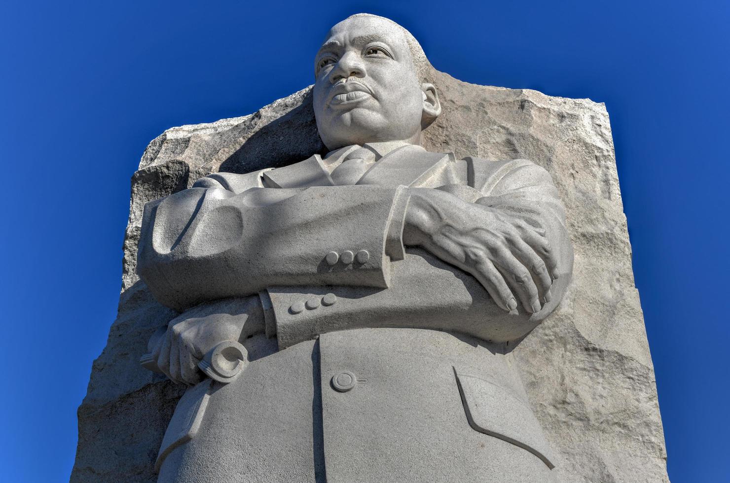 Washington, DC - April 8, 2018 -  The memorial to the civil rights leader Martin Luther King, Jr. during the spring season in West Potomac Park. photo