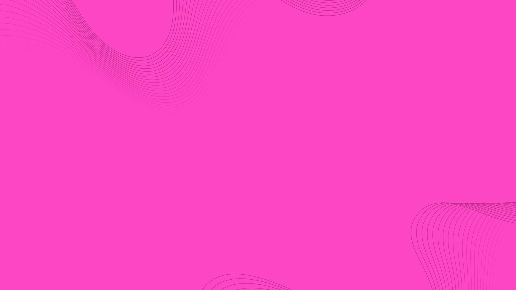 fondo geométrico de ondas de línea rosa abstracta. diseño de fondo moderno.  degradado de color. composición