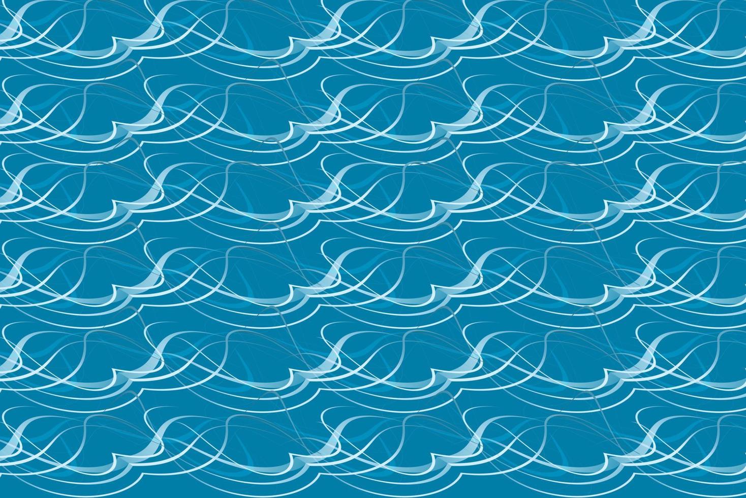 Simple blue seamless pattern.Vector geometric shape illustration vector