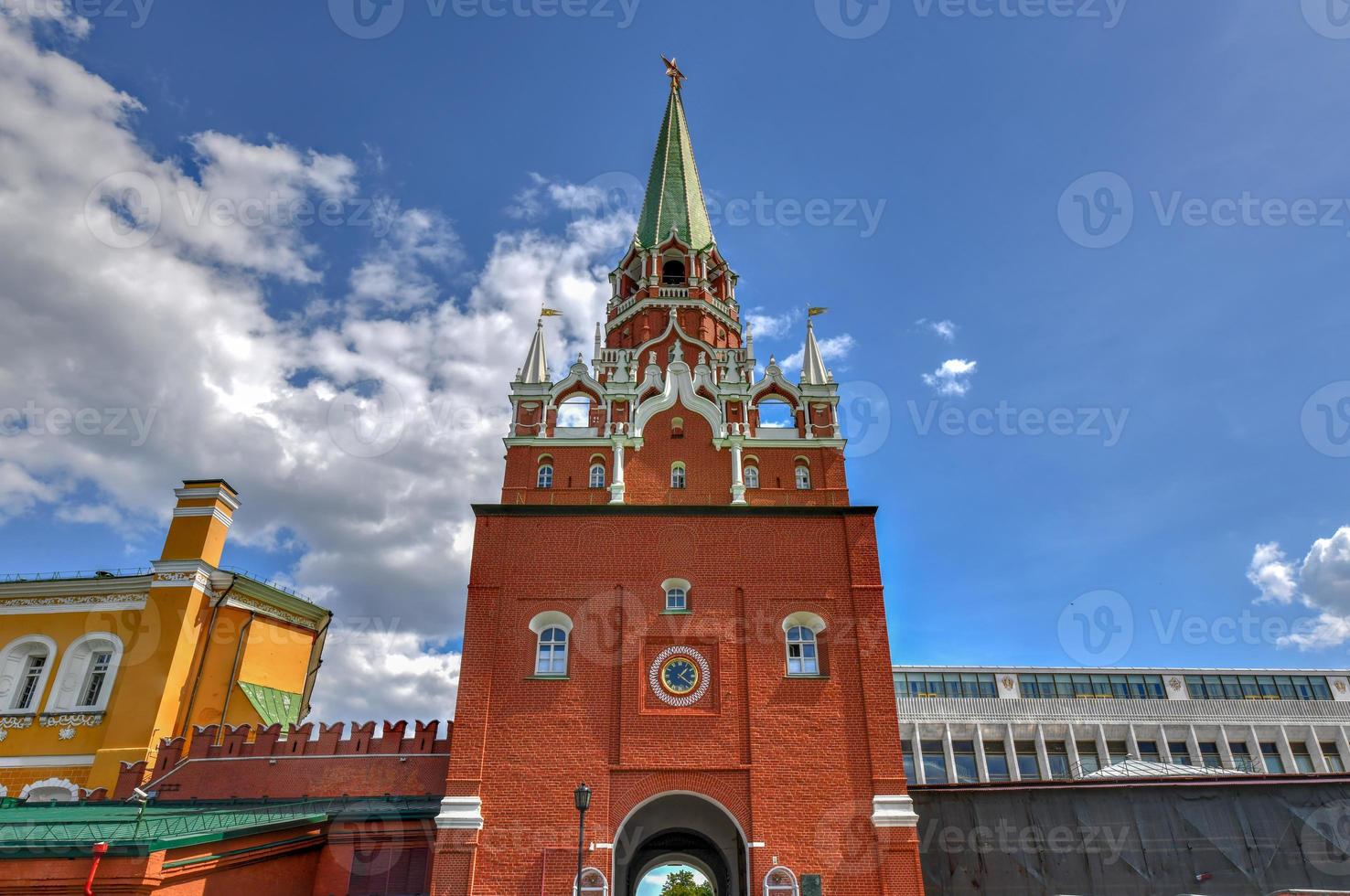 The Kutafiya Tower at the Kremlin in Moscow, Russia. photo