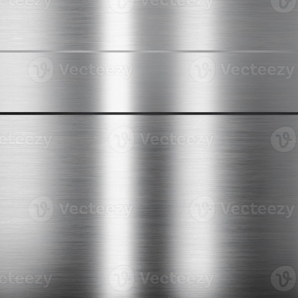 Silver metal background. Brushed metallic texture. 3d rendering photo