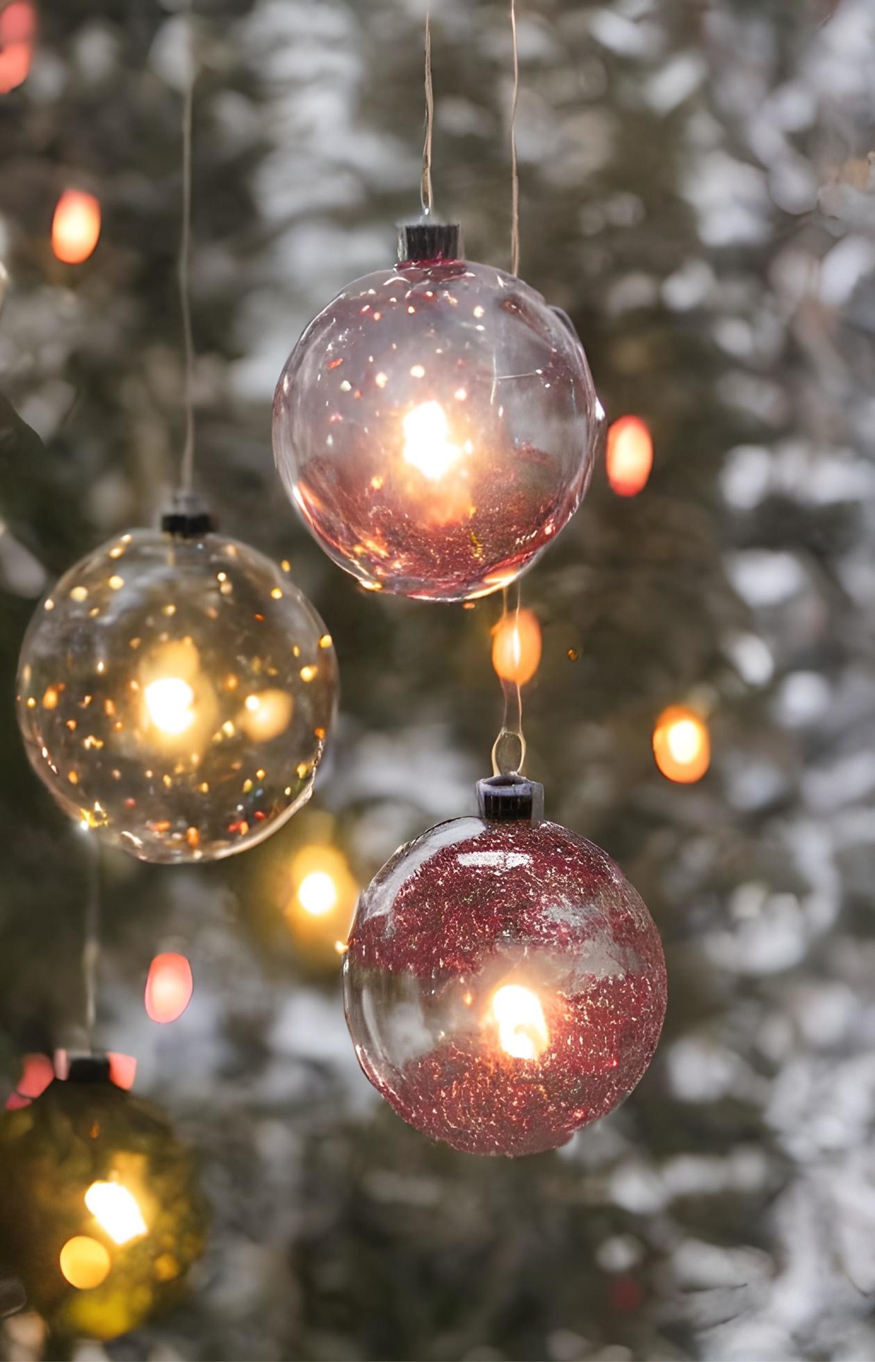 Christmas ornament with lights 16655806 Stock Photo at Vecteezy