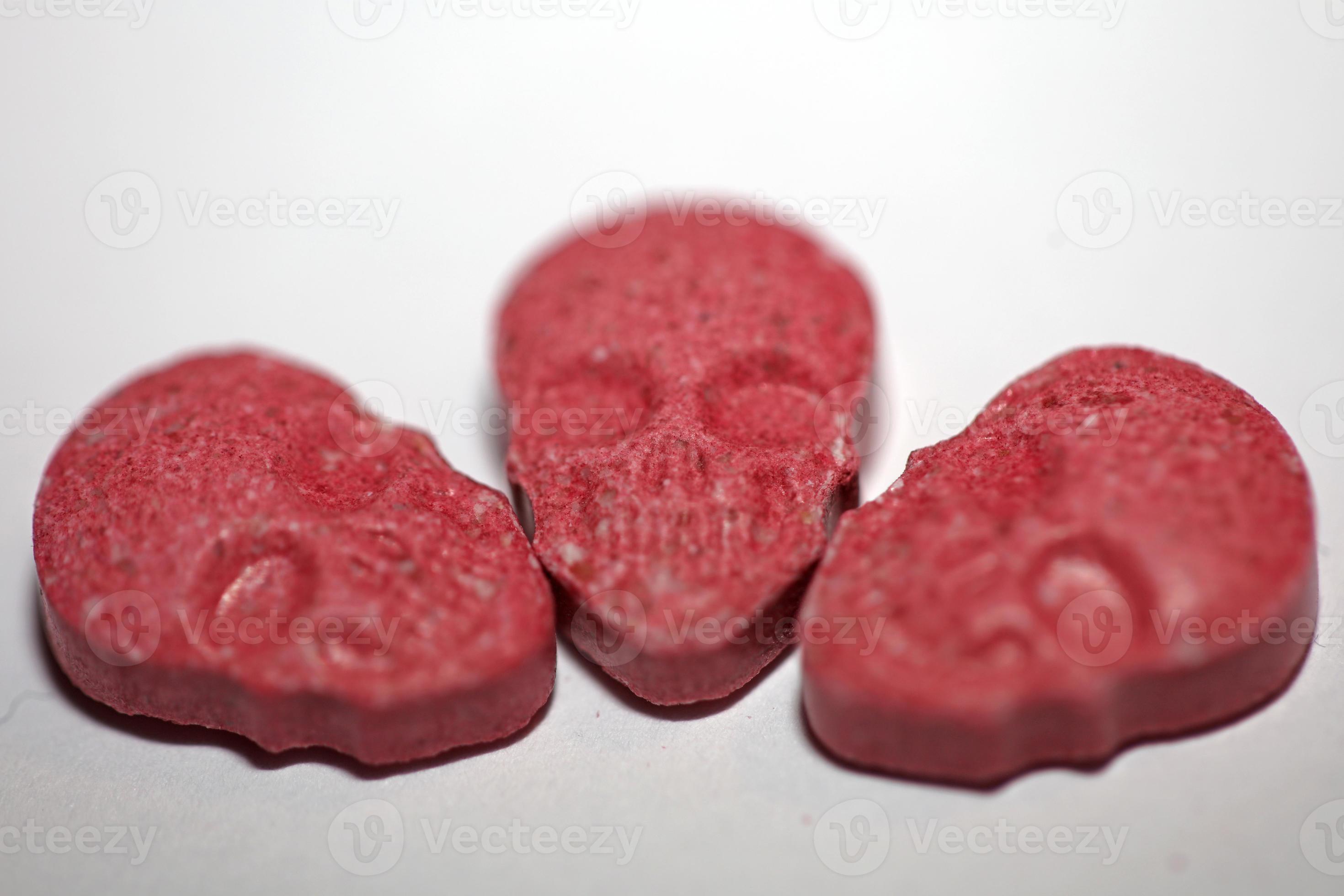 Purple skull world's strongest ecstasy pills close up background high quality big size dope prints 16655933 Stock Photo at