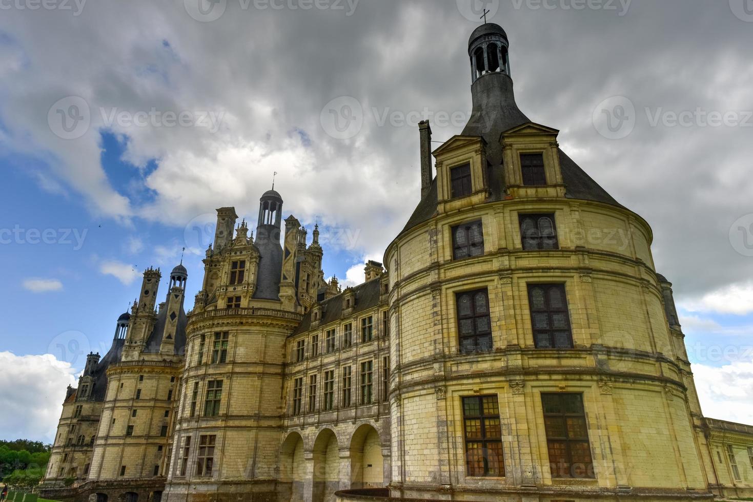 Chateau de Chambord, the largest castle in the Loire Valley. A UNESCO world heritage site in France. Built in the XVI century, it is now a property of the French state photo