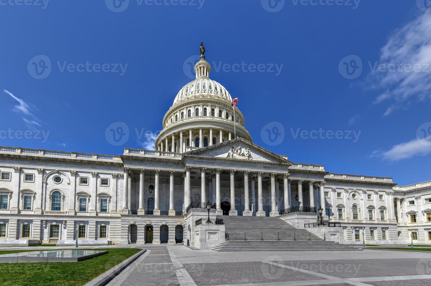 edificio del capitolio de estados unidos - washington, dc foto