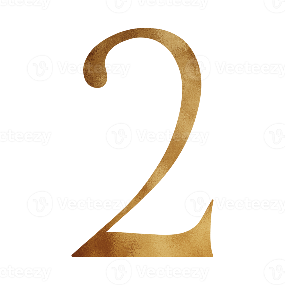 Golden Number Two png