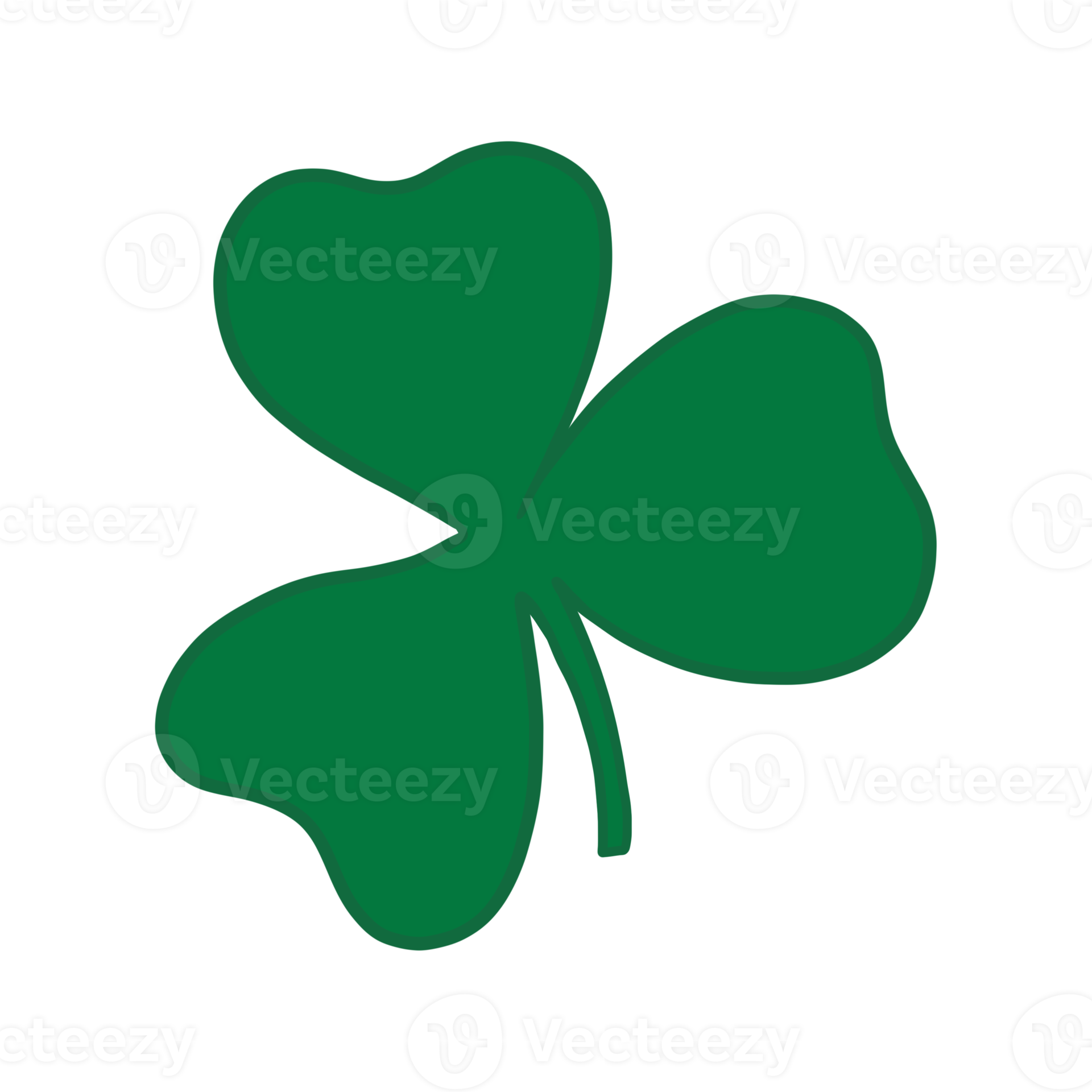 Green Three Leaf Clover 16658034 Png