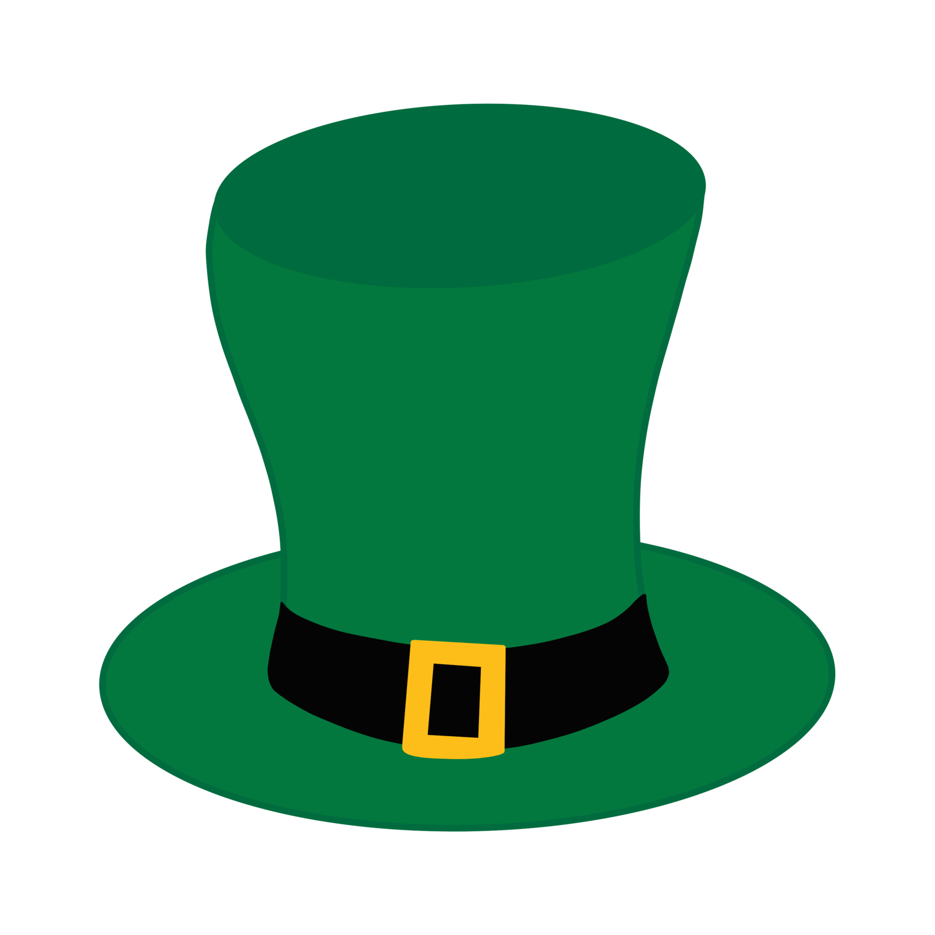 St Patrick's Day Hat 16658067 PNG