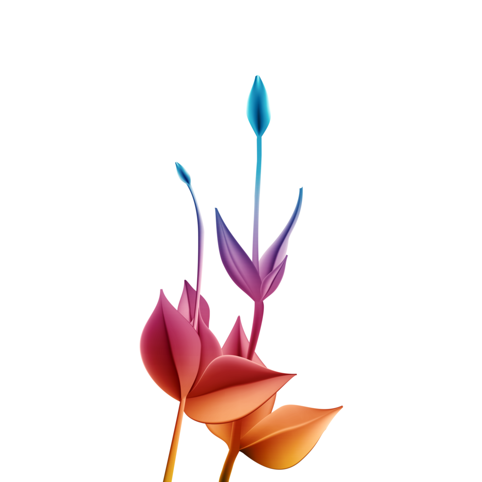 Blue flower  plant png