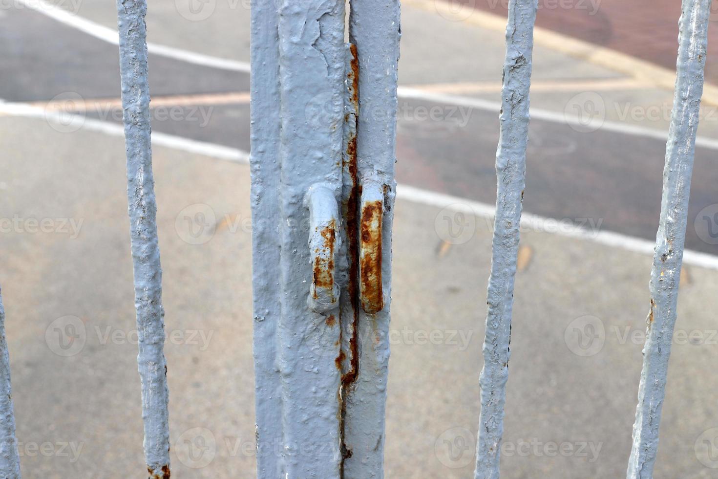 Texture of old and rusty iron. photo