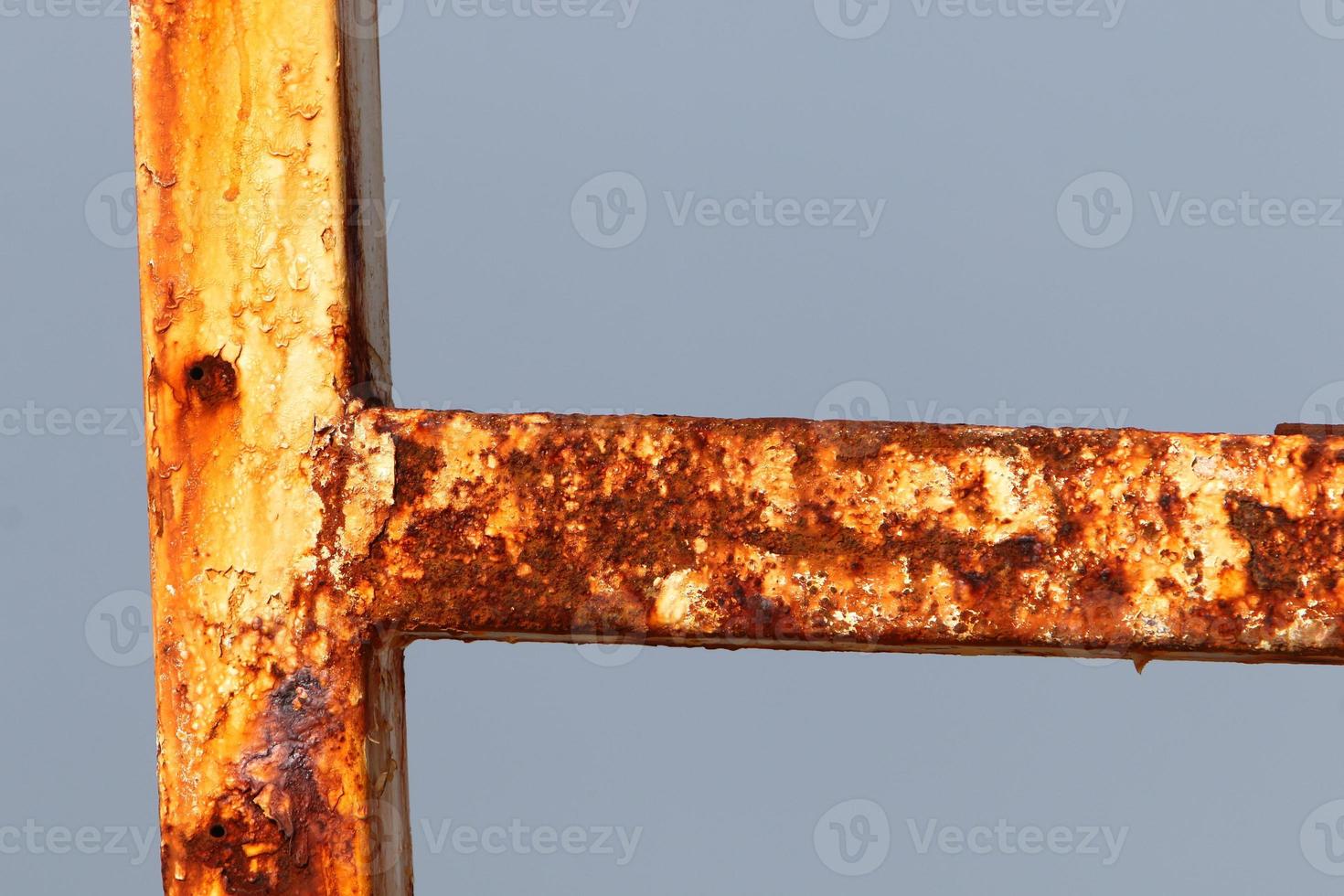 Texture of old and rusty iron. photo