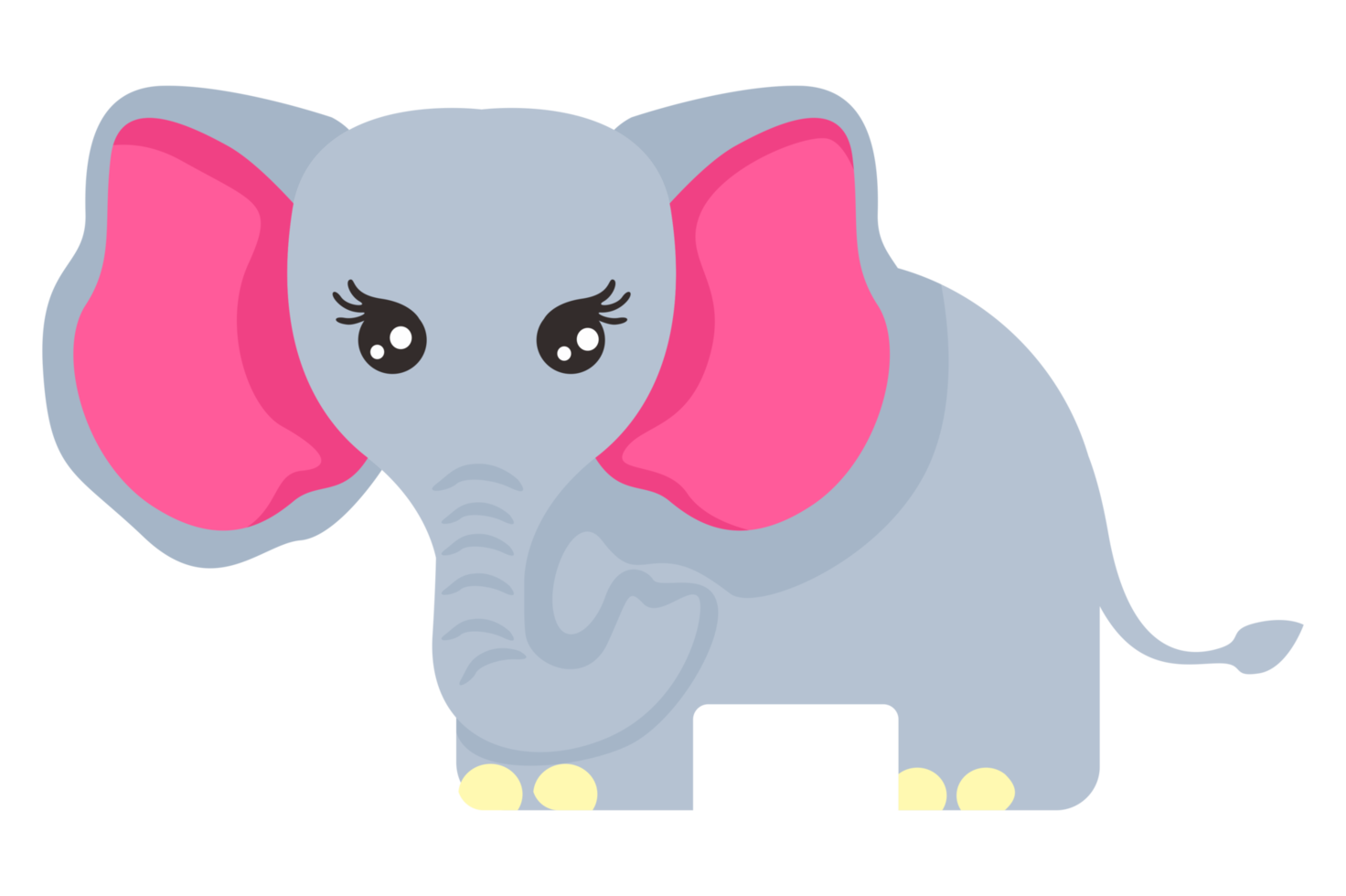 Adorable Elephant for Design png