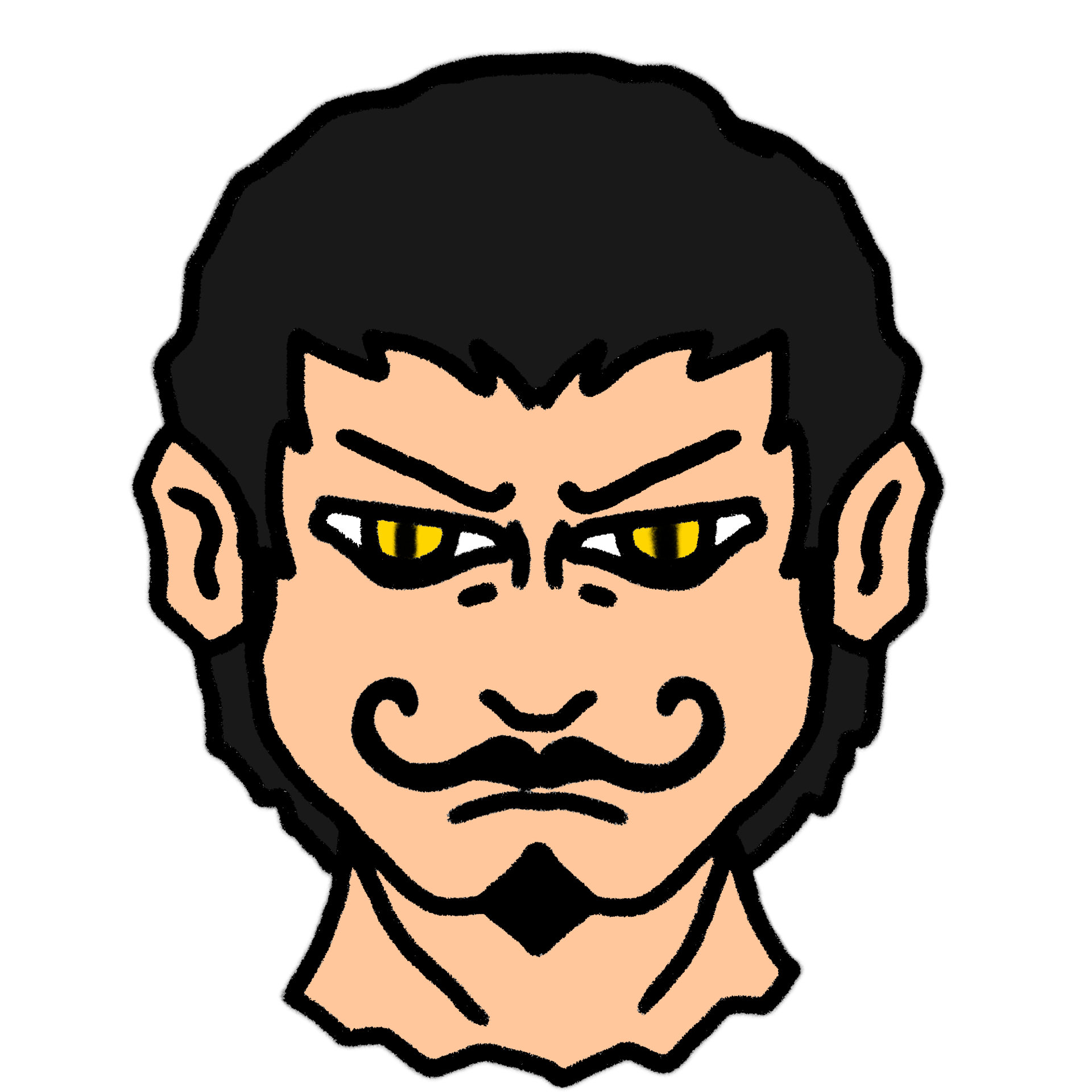 male-cartoon-character-face-16659489-png