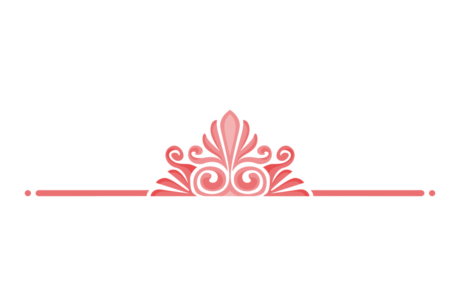 Ornament Border Design for Decoration png