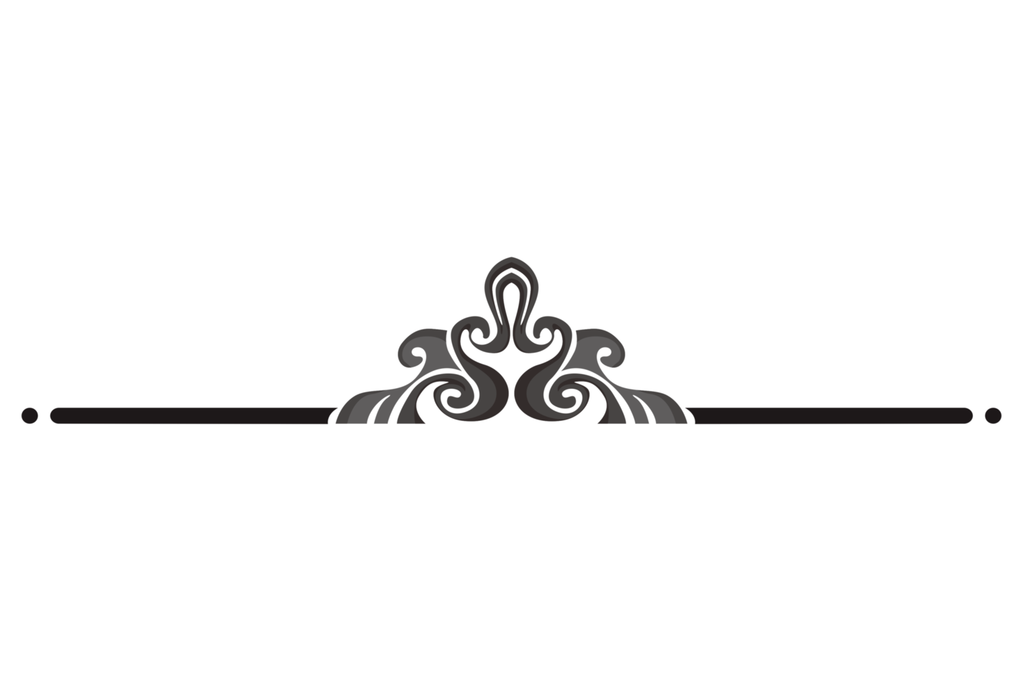 Ornament Border Design for Decoration png