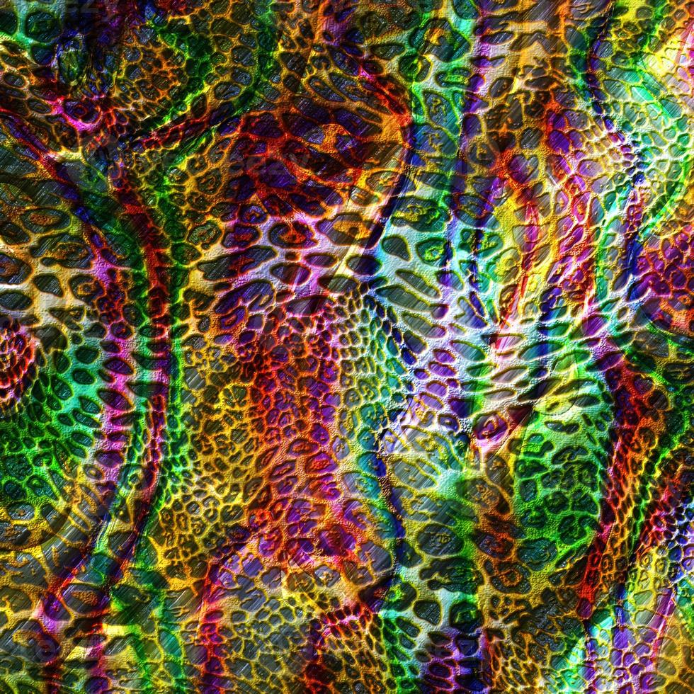 Abstract leopard design background,Colorful animal skin texture,Textile leopard design fabric photo