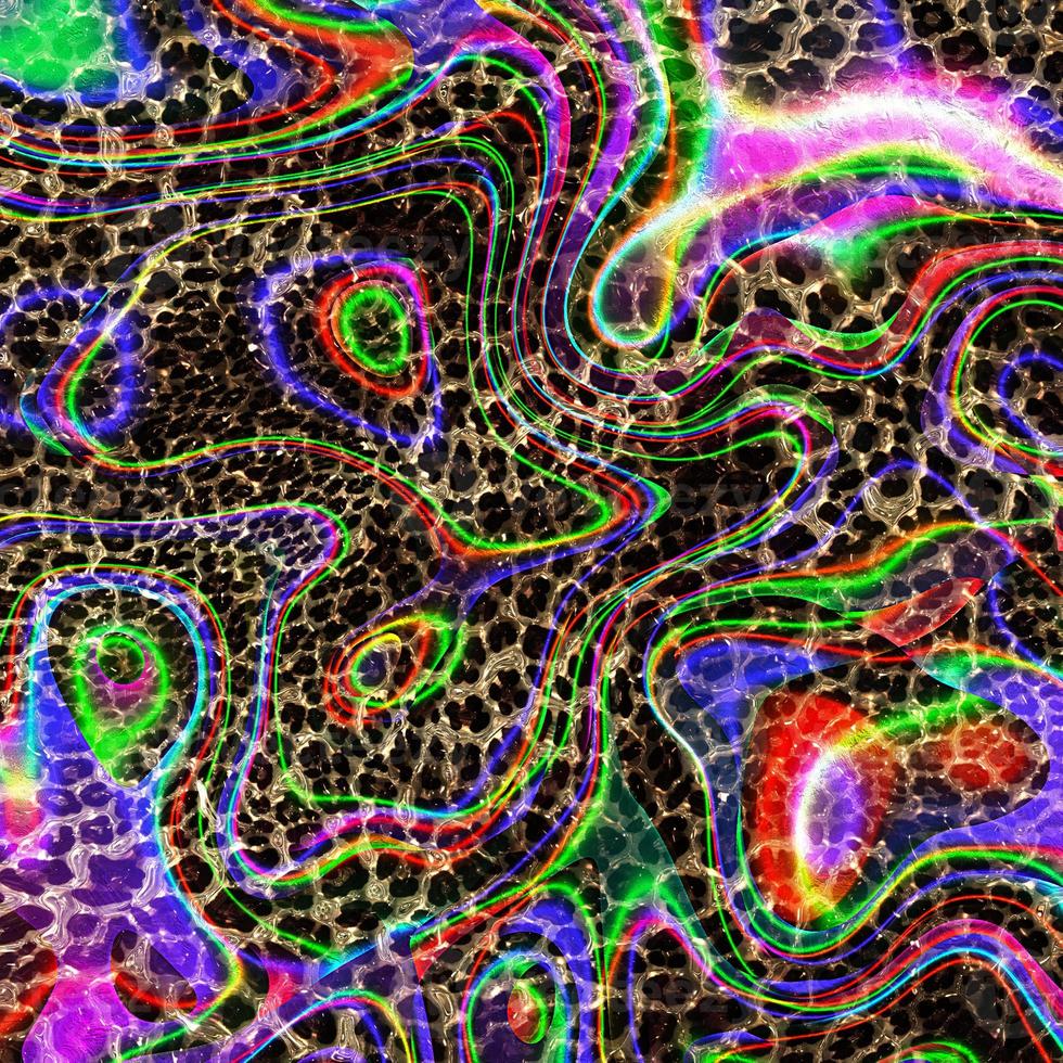 Abstract leopard design background,Colorful animal skin texture,Textile leopard design fabric photo